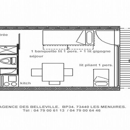 Residence Dorons - Studio Lumineux - Centre Station - Balcon Mae-3414 Saint-Martin-de-Belleville Εξωτερικό φωτογραφία